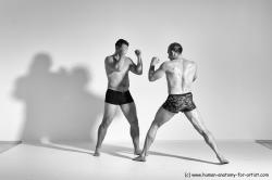 Fighting reference poses of Norbert & Radan